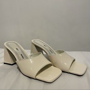 BERSHKA White Heels